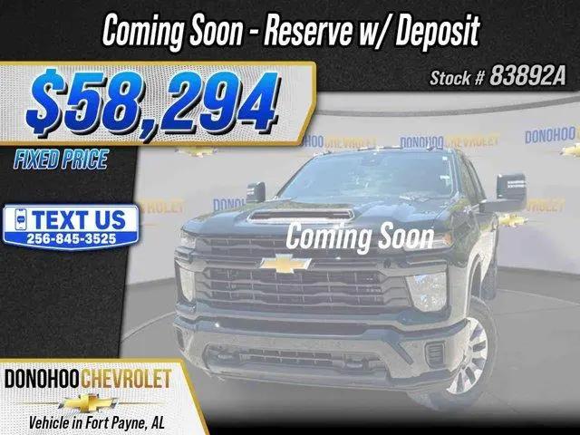 2025 Chevrolet Silverado 2500HD 4WD Crew Cab Standard Bed Custom for sale in Fort Payne, AL