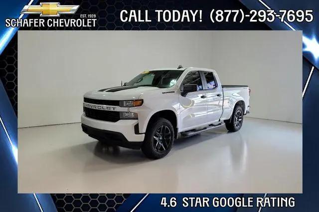 2021 Chevrolet Silverado 1500 4WD Double Cab Standard Bed Custom for sale in Pinconning, MI
