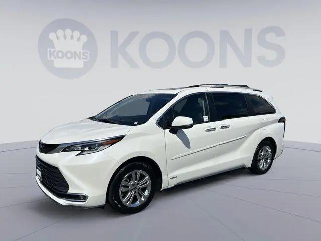 2021 Toyota Sienna Platinum for sale in Westminster, MD