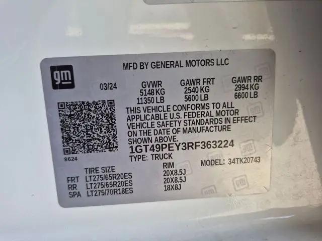 2024 GMC Sierra 2500HD 4WD Crew Cab Standard Bed AT4