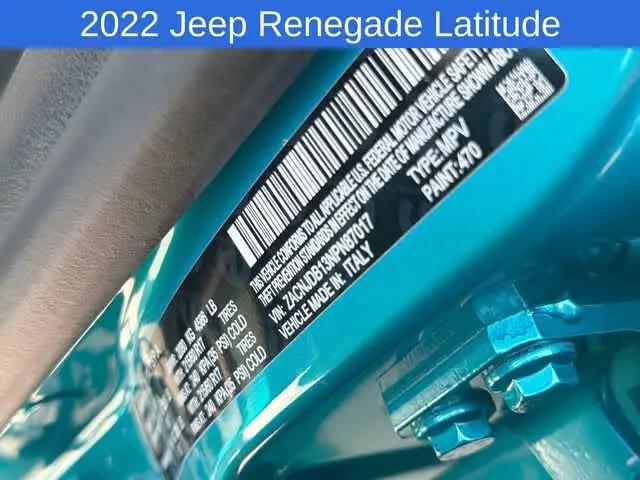2022 Jeep Renegade Latitude 4x4