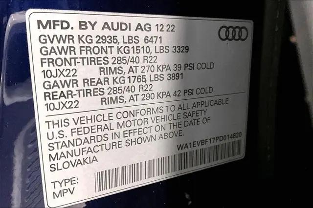 2023 Audi Q8 Premium Plus 55 TFSI quattro Tiptronic