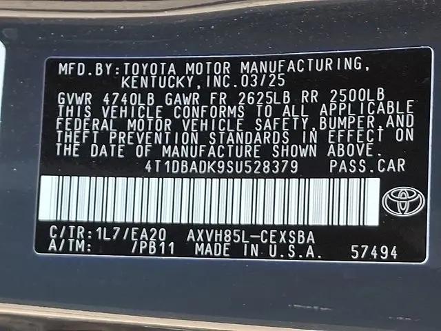 2025 Toyota Camry LE
