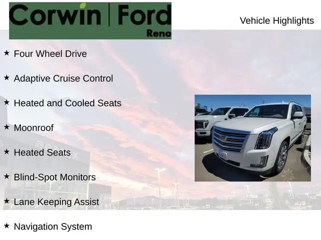 2018 Cadillac Escalade Platinum