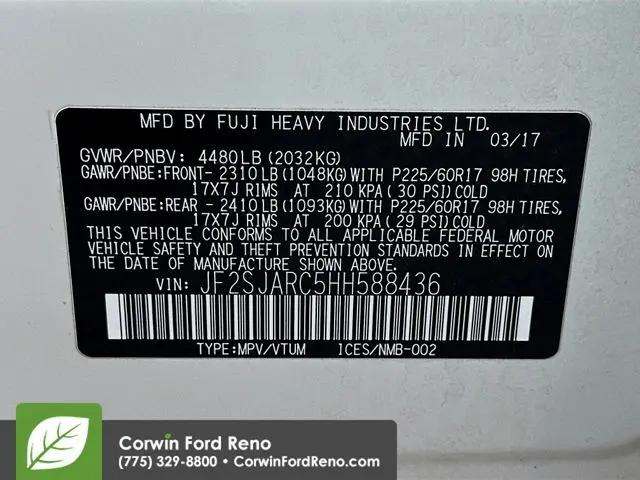 2017 Subaru Forester 2.5i Limited
