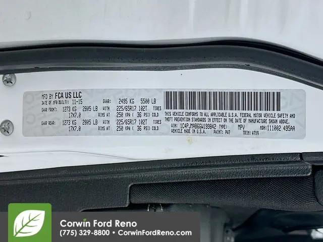 2016 Jeep Cherokee Sport