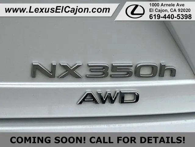 2022 Lexus NX 350h NX 350h
