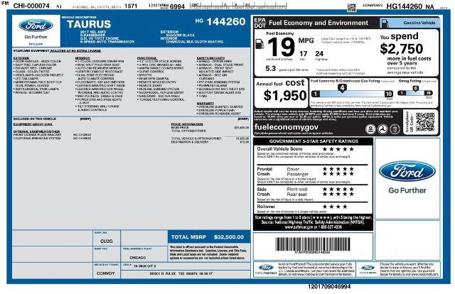 2017 Ford Taurus SEL
