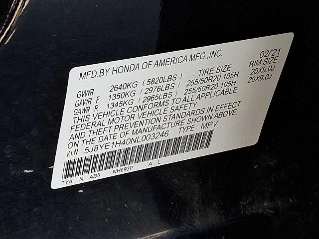 2022 Acura MDX Technology Package