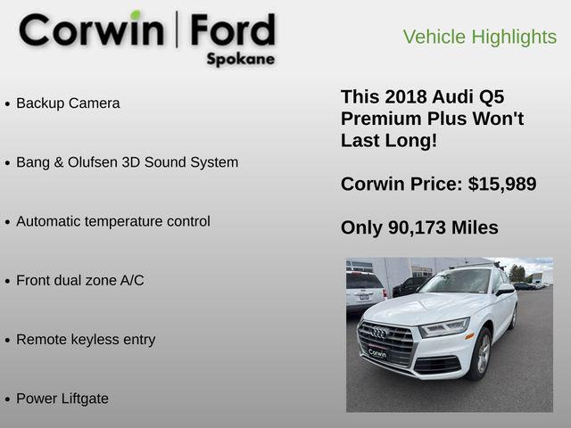 2018 Audi Q5 2.0T quattro Premium Plus