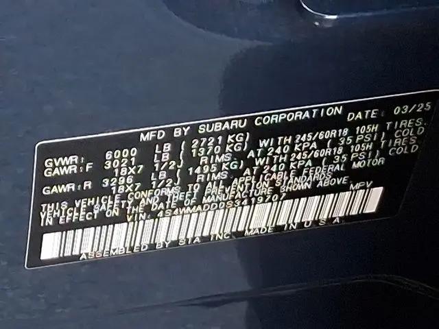 2025 Subaru Ascent Premium 7-Passenger