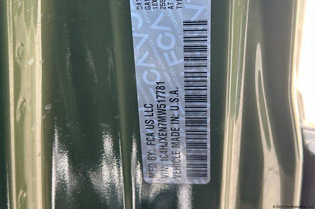 2021 Jeep Wrangler Sahara 4x4