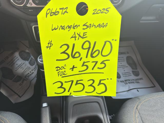 2025 Jeep Wrangler 4xe Sahara 4xe