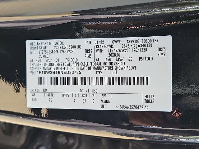 2022 Ford F-250 Platinum