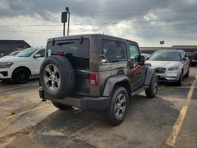 2017 Jeep Wrangler Sahara 4x4