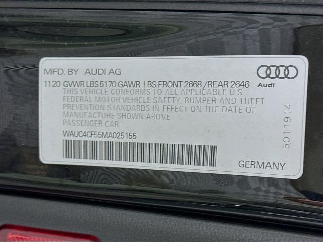 2021 Audi S5 Sportback Premium Plus TFSI quattro Tiptronic