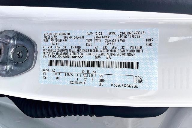 2024 Ford Escape Platinum