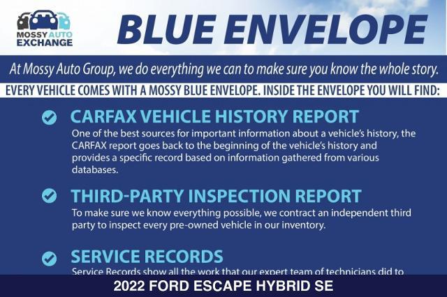 2022 Ford Escape SE Hybrid