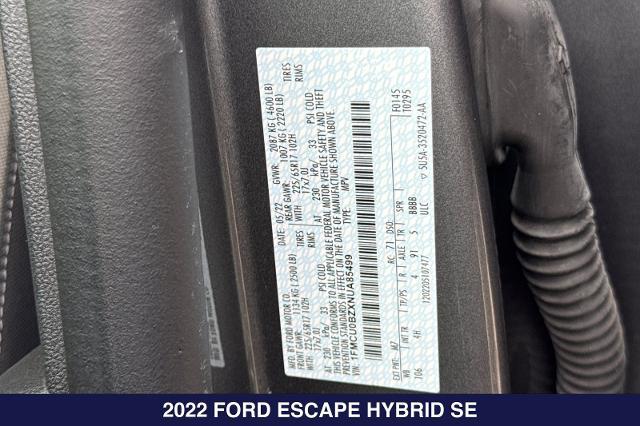 2022 Ford Escape SE Hybrid