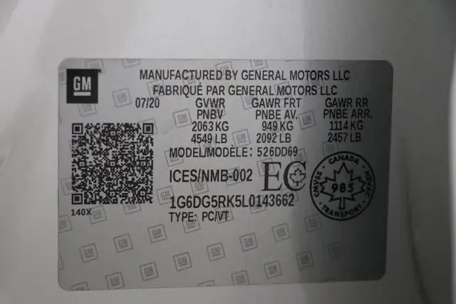 2020 Cadillac CT4 Sport