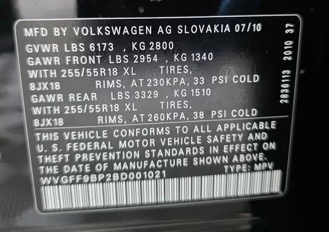 2011 Volkswagen Touareg VR6 Sport