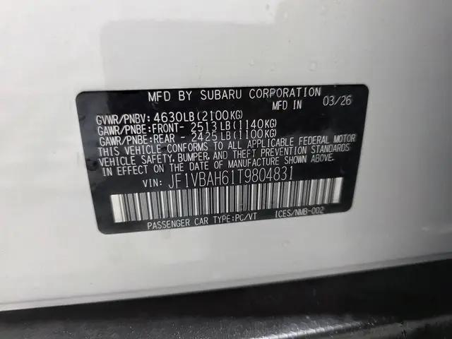2026 Subaru WRX Premium