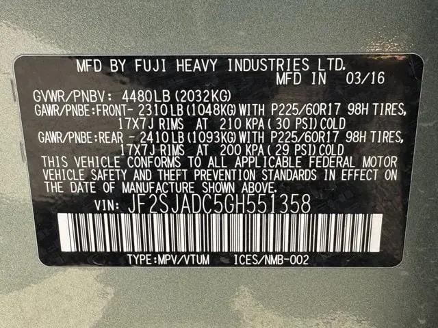 2016 Subaru Forester 2.5i Premium