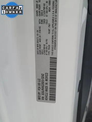 2025 Ram ProMaster 2500 Cargo Van Tradesman Low Roof 136" WB w/Pass Seat