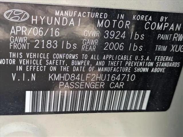 2017 Hyundai Elantra Limited
