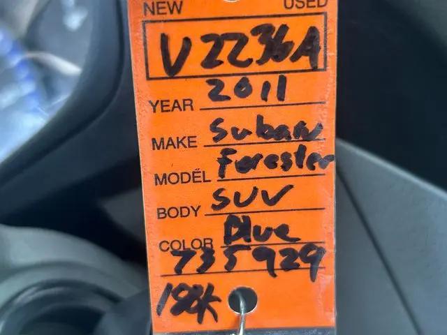 2011 Subaru Forester 2.5X