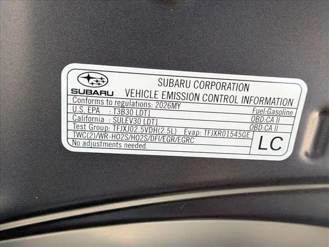 2026 Subaru Crosstrek Premium