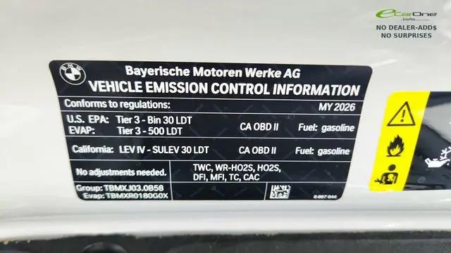 2026 BMW X6 xDrive40i