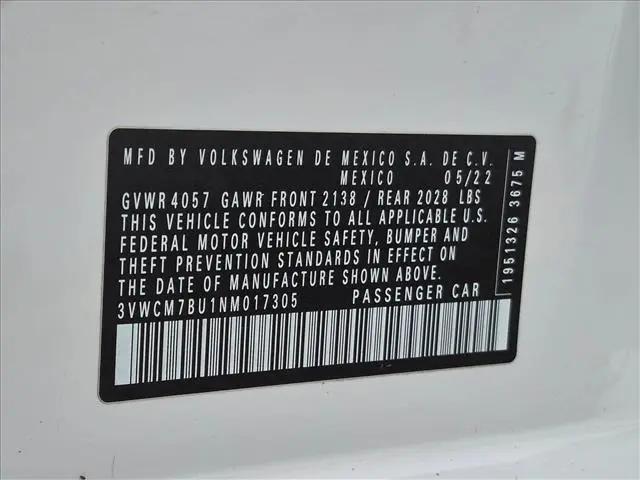 2022 Volkswagen Jetta 1.5T S