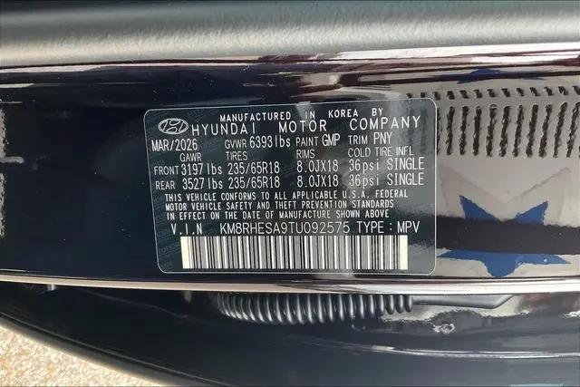 2026 Hyundai Palisade Hybrid SEL Premium 7P