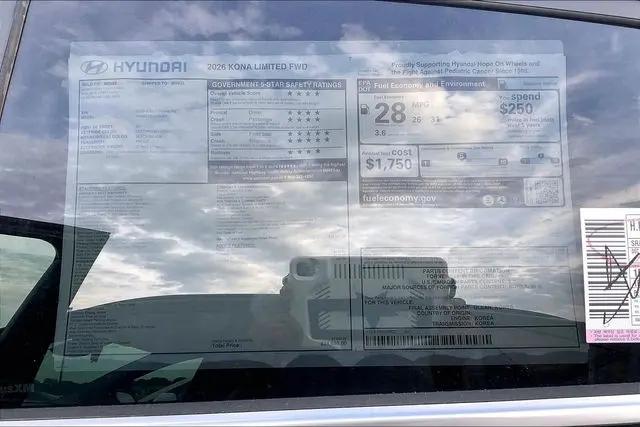 2026 Hyundai Kona Limited
