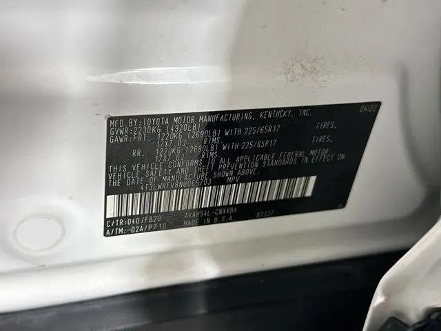 2022 Toyota RAV4 Hybrid LE