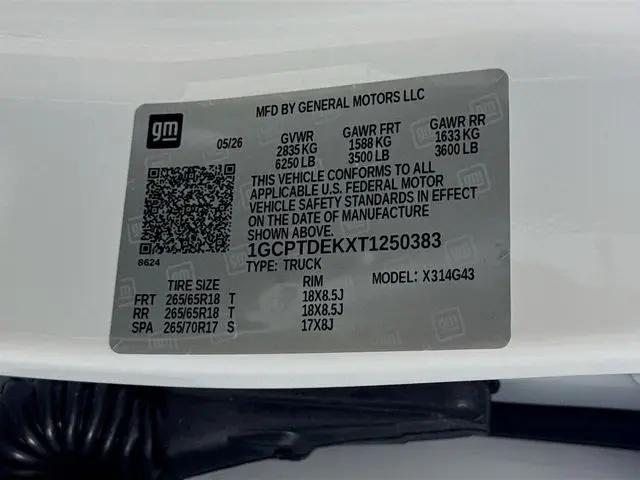 2026 Chevrolet Colorado Z71, 4WD