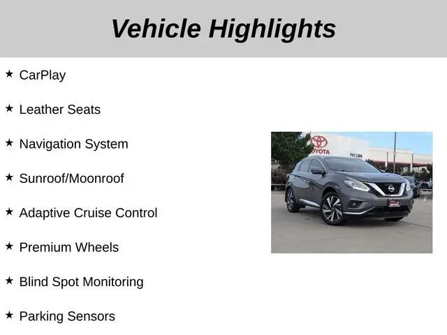2017 Nissan Murano Platinum