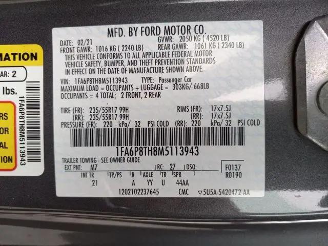 2021 Ford Mustang EcoBoost Fastback