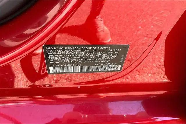2021 Volkswagen Passat 2.0T SE