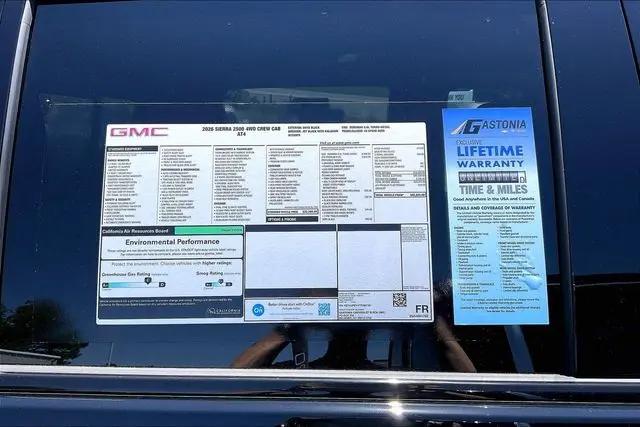2026 GMC Sierra 2500HD Crew Cab, Standard Bed, AT4, 4WD