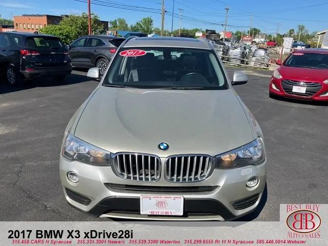 2017 BMW X3 xDrive28i
