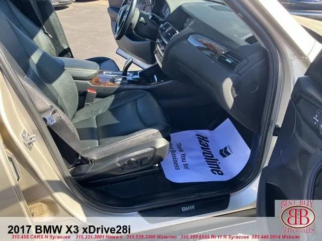 2017 BMW X3 xDrive28i