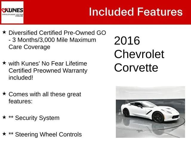 2016 Chevrolet Corvette Stingray Z51