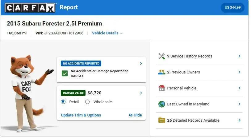 2015 Subaru Forester 2.5i Premium