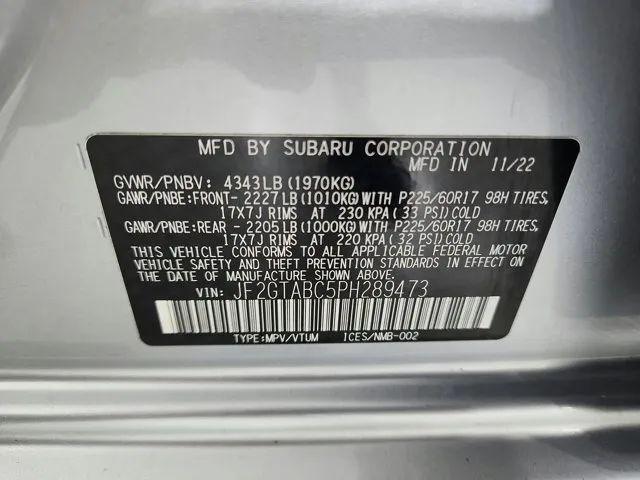 2023 Subaru Crosstrek Base