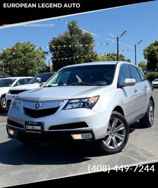 2011 Acura MDX Advance Package for sale in San Jose, CA