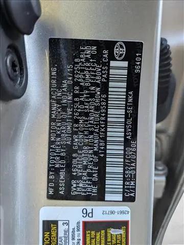 2015 Toyota Camry LE