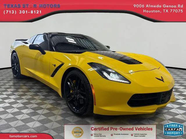 2016 Chevrolet Corvette Stingray Z51 for sale in Houston, TX