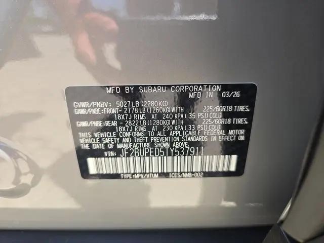 2026 Subaru Outback Touring